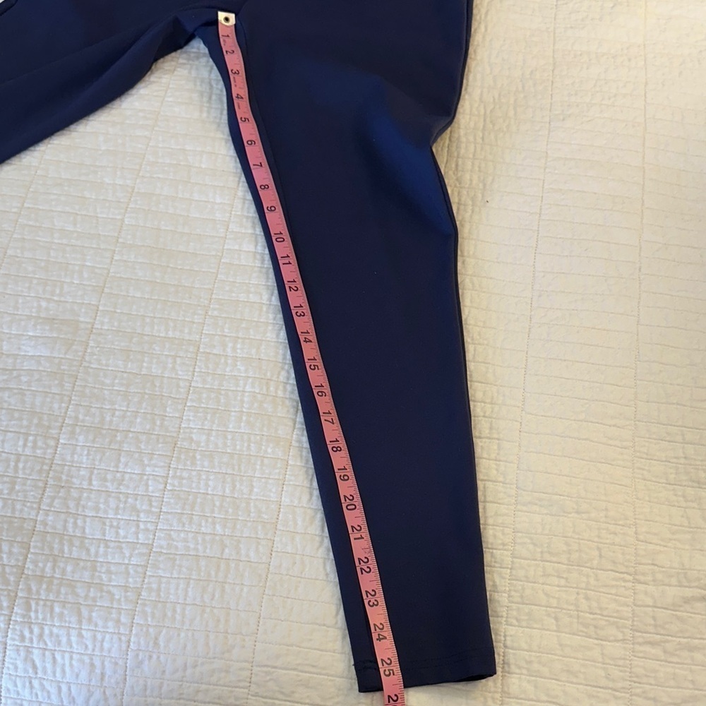 Chico’s 0 Regular Navy Blue Dressy Legging NWOT Soft Stretch - Picture 5 of 7